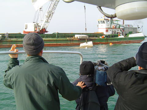 2004 - Posa corpi morti - Chioggia (Ve)