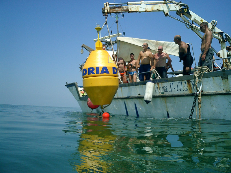 2004 - Posa in mare prime 4 boe - Chioggia (Ve)