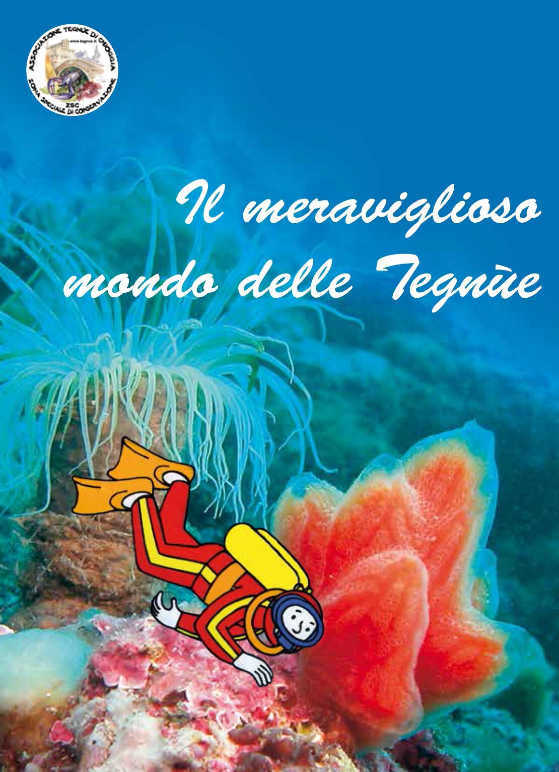 Copertina Kit divulgativo "Il meraviglioso mondo delle Tegnùe"